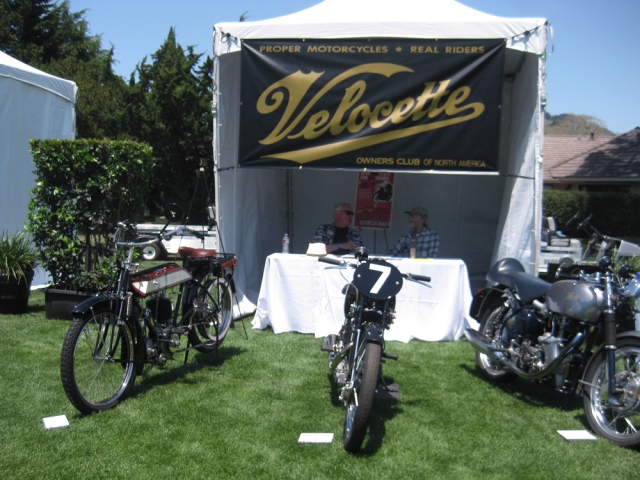 The Velocette Club of North America booth